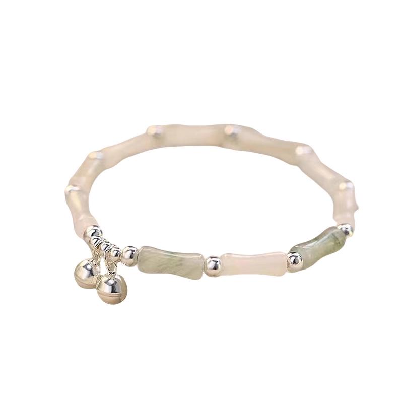 Бамбуковый браслет-колокольчик: Новый китайский стиль, легкая роскошь, ниша для девушек - Эксклюзивное предложение для новичков: Получите 3 за 0,01