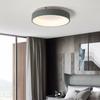 Потолочный светильник для спальни, монтируемый вровень с поверхностью, светодиодный, с регулируемой яркостью, современный, простой, теплый, романтичный, 100?265В Серый 60см