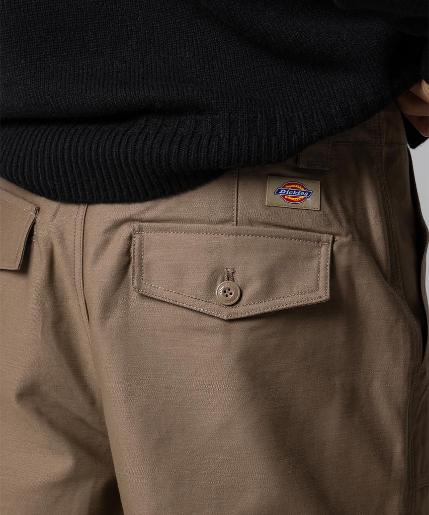 Dickies Белые Сатиновые Брюки Карго Хаки