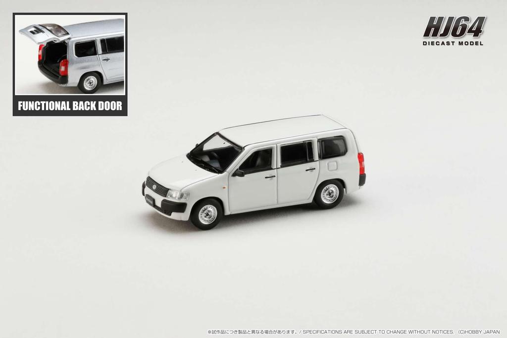 Toyota Probox Van DX Белый 1/64