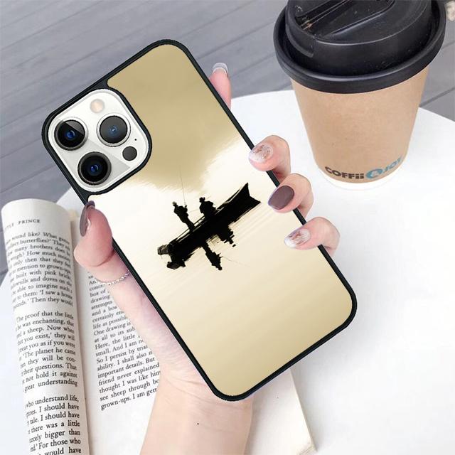 Чехол для телефона с изображением карпа, удочка, чехол-крышка для iPhone 17 Air 16 15 14 Plus Для apple 16 11 12 13 Pro Max coque