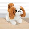 Kids Electric Plush Dog Toy Walking Barking Tail Wagging Interactive Puppy Plushie Toy Toddlers Boys Girls Educational Simulation Animal Toy