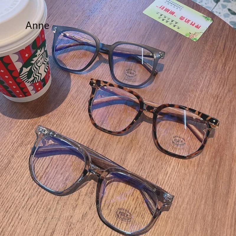 Timeless Large-sized Myopia Glasses Women And Men Ladies Fashionable Anti-blue Near Sight Eyewear Optical-grade Spectacle Eyeglasses 0 To-4.0