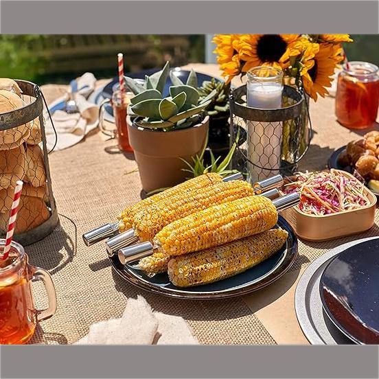 BBQ Grilling Accessories, Stainless Steel Grill Set with Aluminum Case, Grilling Gifts for Men Dad, Grill Tools for Outdoor Grill