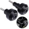 LEDISHUN Motorcycle Frame Sliders for Kawasaki Ninja ZX10R (2011-2023) - Engine Sliders (Black)