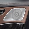 For Mercedes Benz S Class S320 S350 W222 2014 -  For Stainless Car Door Inner Speaker Audio Horn Cover Trim Accessories