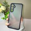 Подходит для Samsung A56 Skin Sense 2-в-1 Чехол-бампер для мобильного телефона Galaxy A16 Полупрозрачный Черный Матовый A17 Защитный Чехол