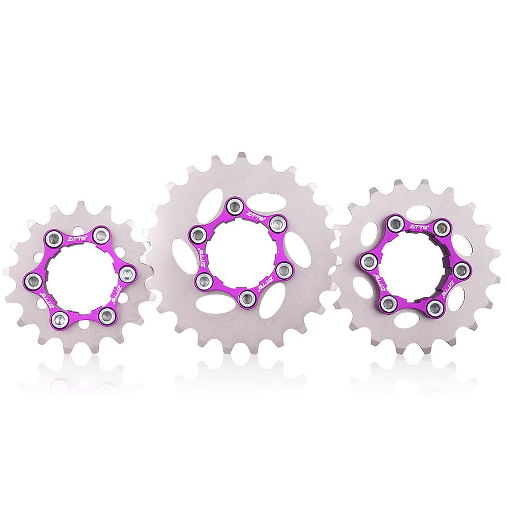 16T/17T/18T/20T односкоростной механизм свободного хода MTB велосипедная кассета звездочка