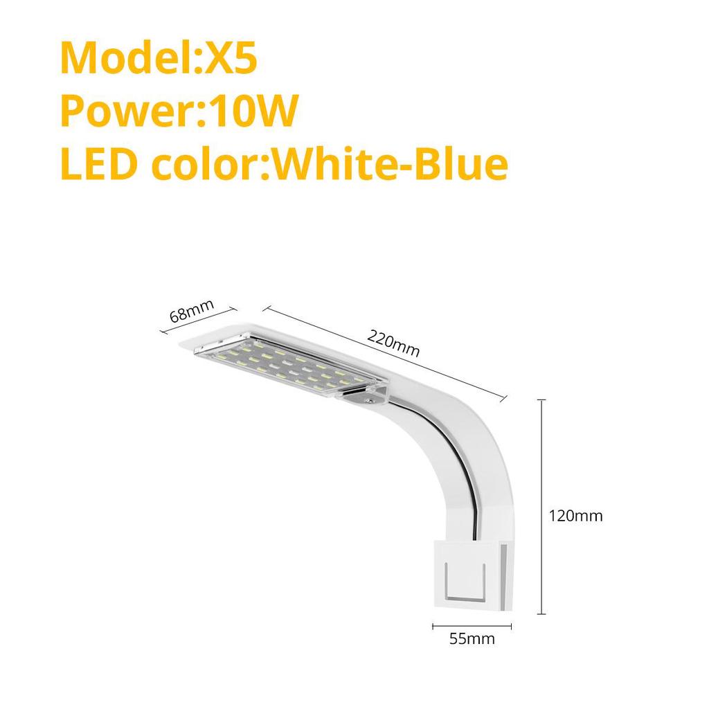 Светодиодная лампа на клипсе, для аквариума