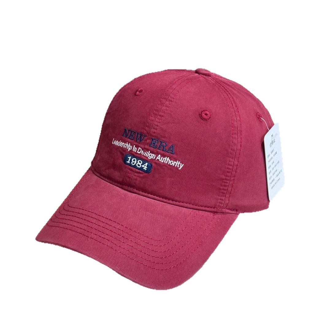 Кепка в корейском стиле с большими буквами, американской вышивкой, в стиле ретро, бейсболка, универсальная, с мягким верхом, подчеркивающая лицо, новая кепка с козырьком