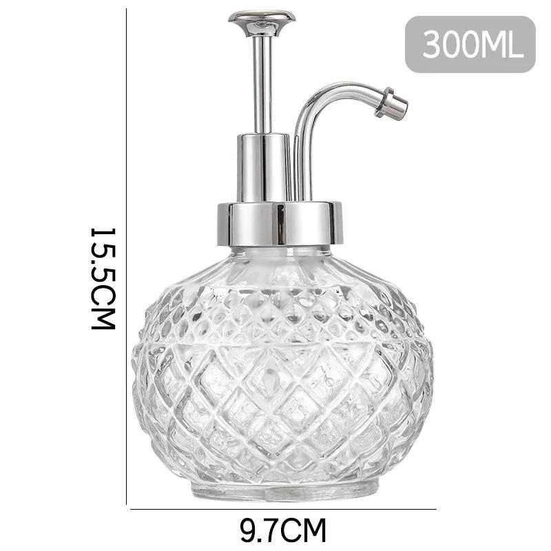 Стеклянный распылитель Nordic Relief, винтажный домашний распылитель, пневматический садовый распылитель, аксессуары для ванной комнаты, дезинфицирующие бутылки