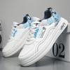 Personalized casual men's shoes spring new fashion trend animation print sports shoes wear-resistant versatile youth board shoes