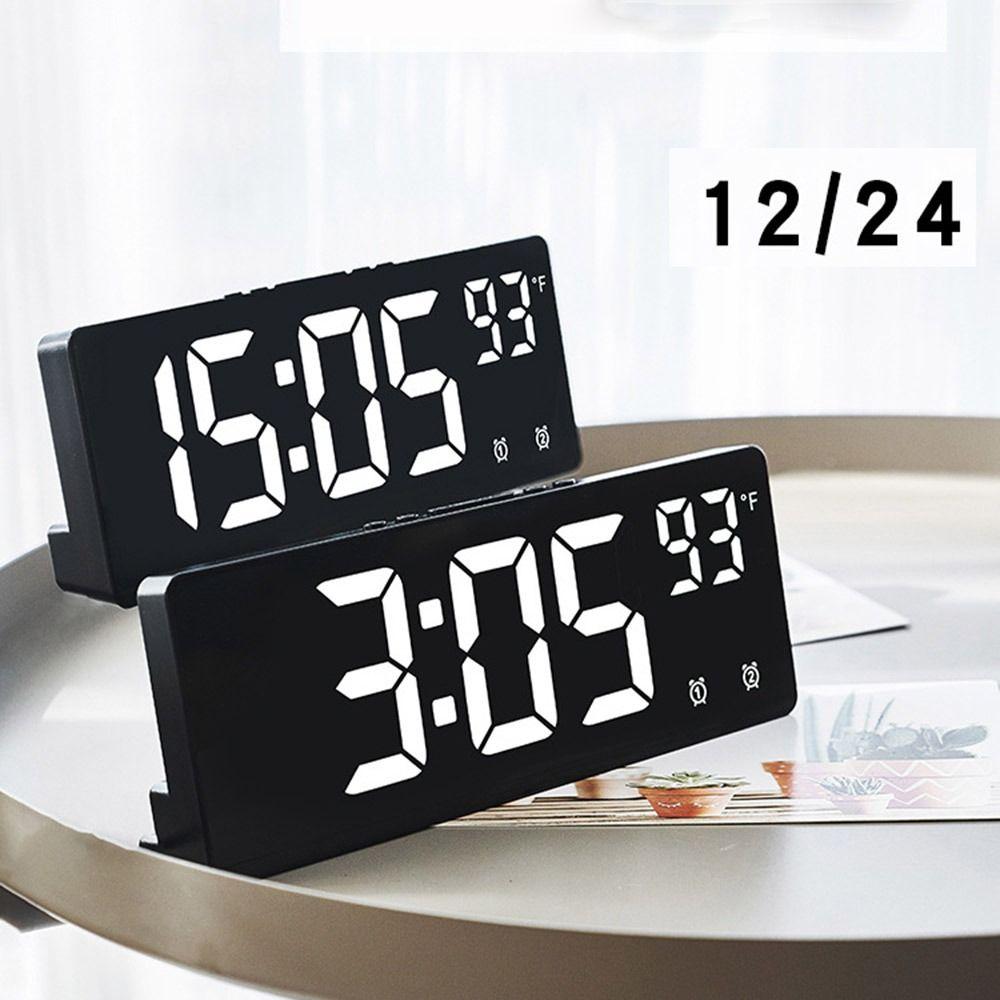 Multi-functional Electronic Clock Temperature Date Display Table Clock for Bedroom
