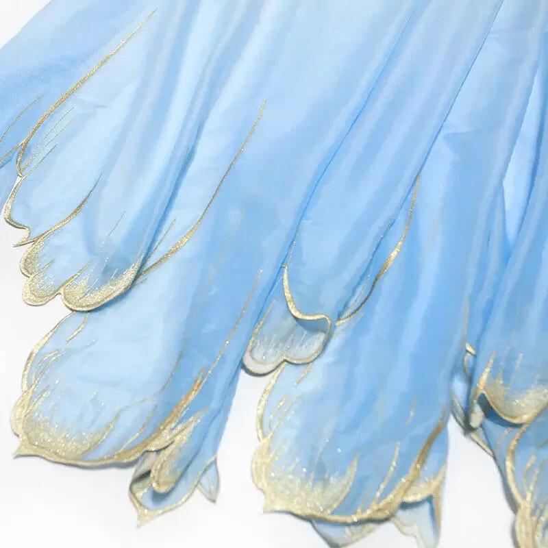 150x100cm Embroidery Lotus Leaf Soft Fabric DIY Hanfu Shirts Doll Cloth Chinese Style DIY Sewing Craft Organza Tulle Fabric New