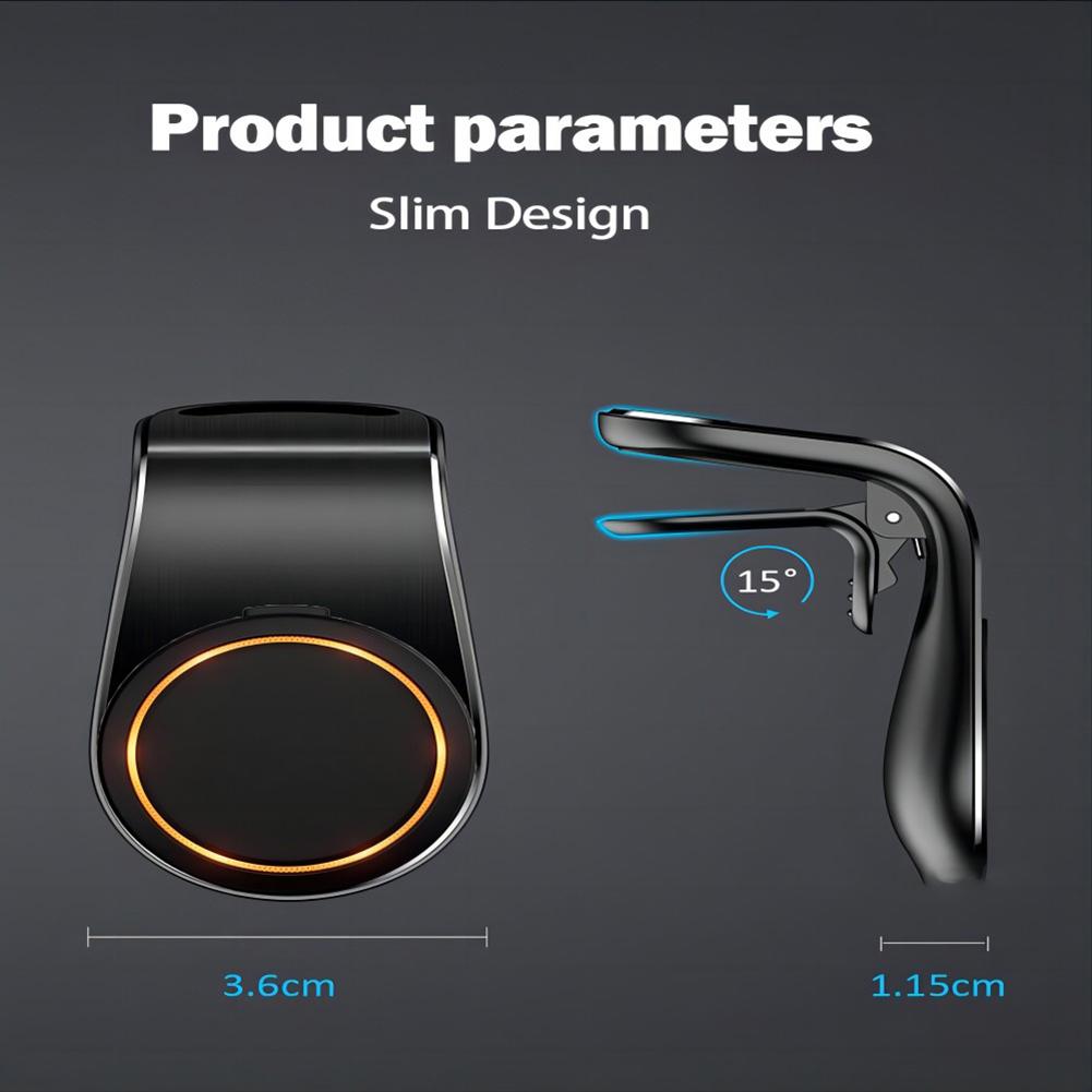 1-8 шт. Магнитный держатель, зажим для воздуховода, кронштейн для автомобильного радара-детектора скорости, подставка для OOONO CO-Driver NO2/OOONO CO-Driver NO1