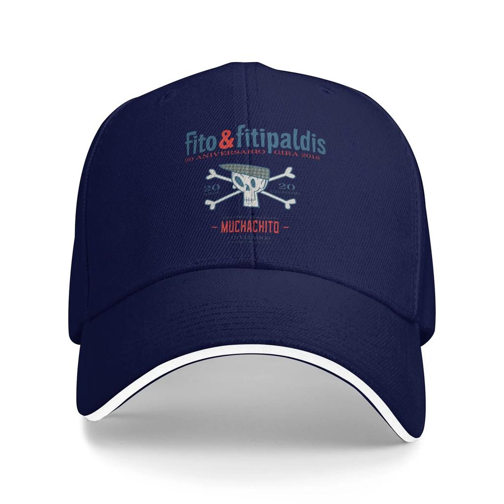 Fitos Fitipaldis Band Baseball Cap Women Unisex Custom DIY Hip Hop Hats Spring Vintage Hunting Camping Sun Visor Baseball Caps