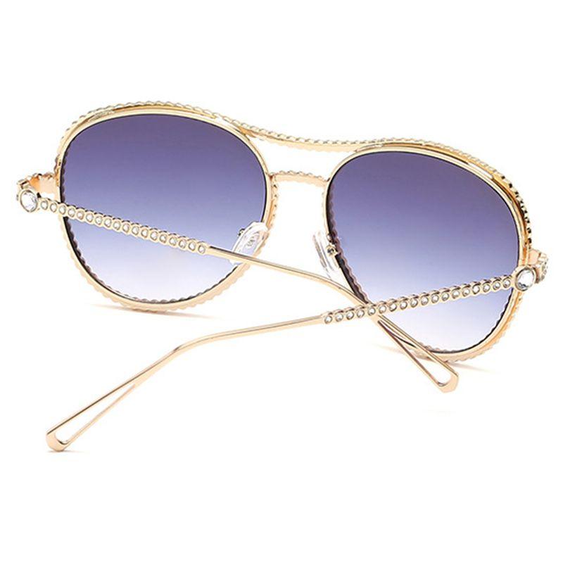 Premium Oversized Square Sunglasses For Women Featuring Sparkling Bling Frame
