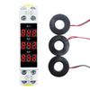 Mini Din Rail Digital Display Three-Phase Modular Current Meter Gauge Indicator