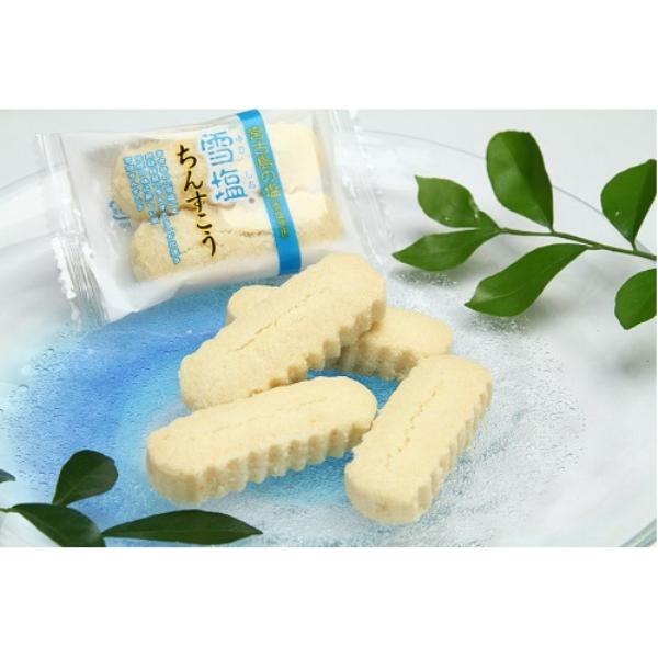 Okinawa Nampudo Snow salt chinsuko box, small, milk flavor, 2 x 12 bags Wagashi