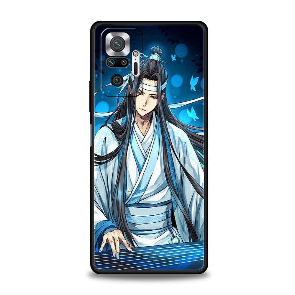 Мягкий чехол для телефона Xiaomi Redmi Note 10 11 9 8 Pro 9S 7 8T 9T 9A 8A 9C K50 K40 игровой чехол MDZS аниме Mo Dao Zu Shi Wei Wuxian