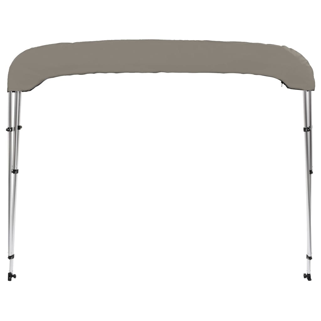 3 Bow Bimini Top Gray 183 x 180 x 137 cm