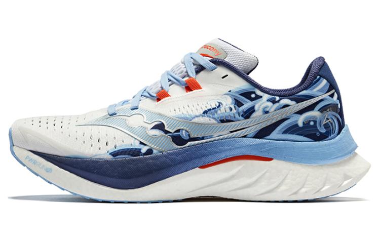Мужские кроссовки Saucony Endorphin Speed 4 Дышащие Низкие для марафонской тренировки Бега на длинные дистанции Гонки