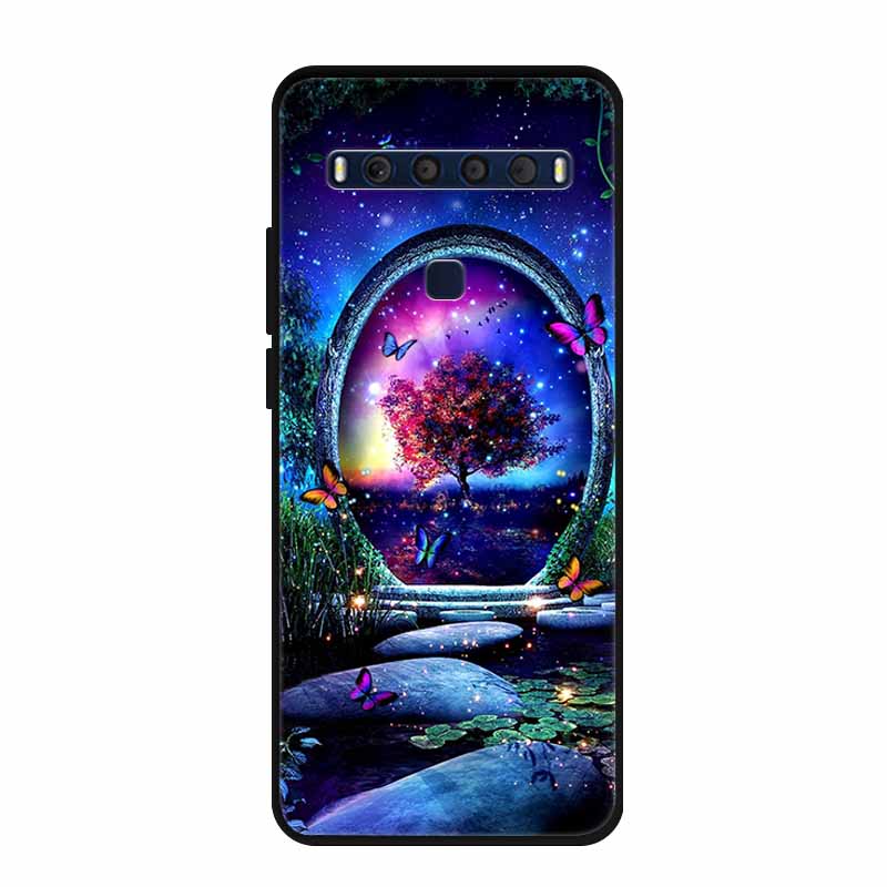 For TCL 10L Case Cool Fashion Silicone Soft TPU Phone Covers for TCL 10 Lite Case 10Lite Coque for TCL10L T770H T770B 4187U Bag