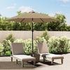 VidaXL Replacement Fabric for Outdoor Parasol Taupe 300 Cm 313797