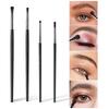 4Pcs/Set Eyelid Highlighter Eyeshadow Brushes Small Angle Eyes Make Up Tools New Makeup Brushes