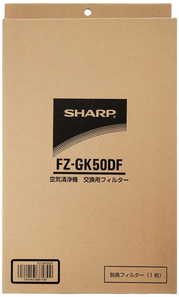 Оригинальный фильтр для очистителя воздуха Sharp, улавливающий комаров и удаляющий запахи [Продукт SHARP] FZ-GK50DF