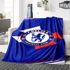 Chelsea Fc Football Player Blanket Ultra-Soft Great for Bedding Livingroom Chair Four Seasons Universal Playful Design