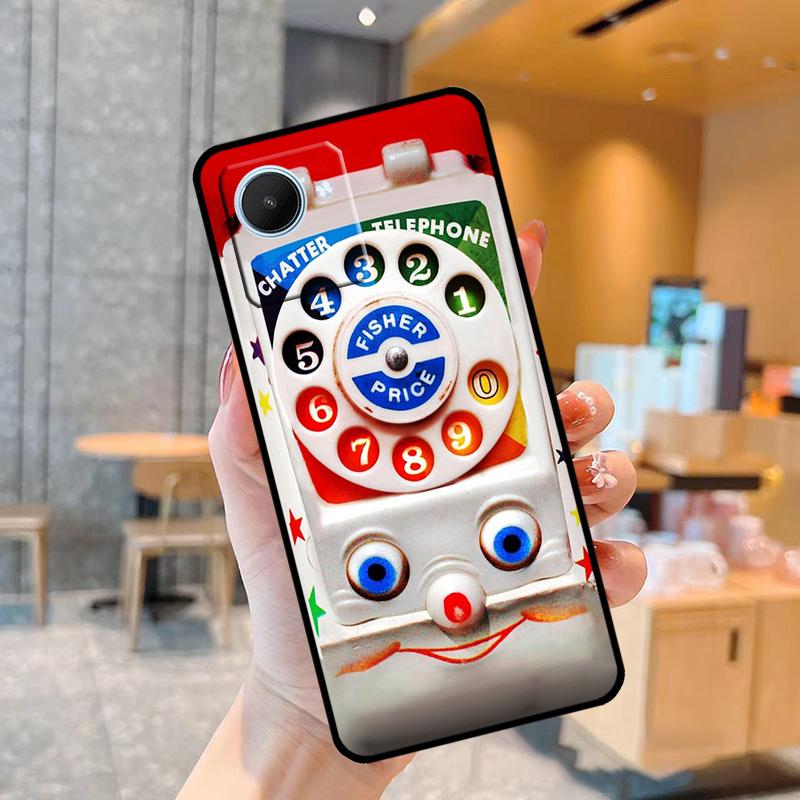 Чехол для телефона в стиле ретро с вращающимся циферблатом для Realme C55 C33 C31 C35 C30 C11 C15 C25s C21Y GT Neo 5 3T 2T 8 9 10 11 Pro Plus