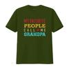 My favorite people call me grandpa T Shirt vintage Washed Comfortable fashion Versatile Slightly streetwear designer clothes