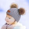 Yousheng Bolalar Beanie Kuz Qish To'qilgan Shlyapa O'g'il Qizlar uchun 1-4 Yosh Issiq Beanie Kichkintoy Shlyapasi Ochiq Havodagi Faoliyatlar uchun