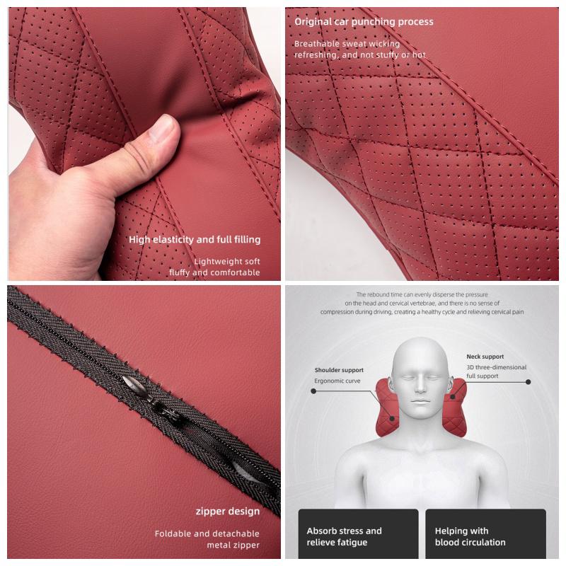 Автомобильные кожаные аксессуары для подголовника сиденья, поясничной подушки Для Lexus RX300 IS200 IS250 ES350 Ct200h UX250h NX300h RX350 ES300h RX400h