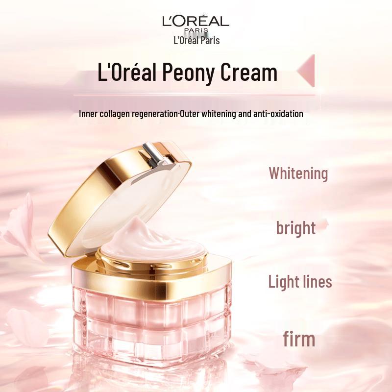 L'Oréal Age Perfect Осветляющий крем для лица с пионом