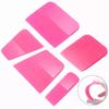 KTM 5PCS Tinting Window PPF Rubber Scraper Tool Vinyl Wrapping Carbon Fiber Sticker Pasting Film Squeegee Car Wash Cleaning