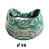 Boho Headbands Wide Knot Hair Scarf Floral Printed Hairband Elastic Turban Headwrap Stretch Head Bands Bandana Fashion Hair Accessories for Women