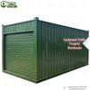 Movable Camouflage Container House with Rain Canopy