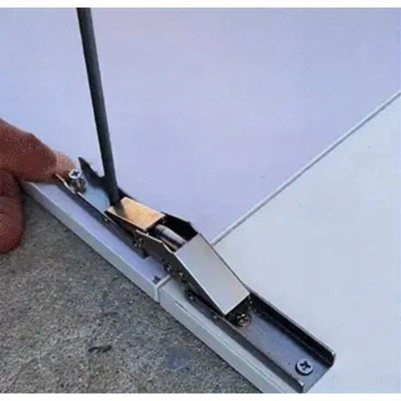 4PCS Folding Hinges Opening-Free 90 Degree Spring Furniture Hinges Damper Buffer Soft Close for Cabinet Cupboard Kitchen Hardware