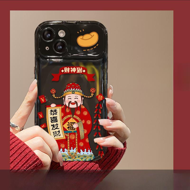 Подходит для Apple 15 лет жизни Финансовый кулон iPhone 14pro/13 Зеркало-книжка 12 Чехол для мобильного телефона 11