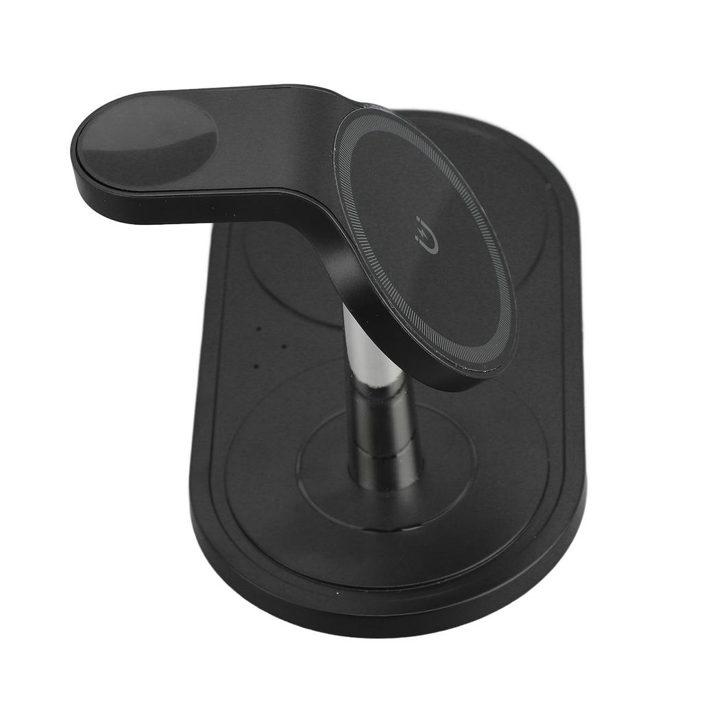 3 in 1 Charging Station Multiple Devices Quick Charging Angle Magnetic Attachment Charging Station for Watch rbuds Phone