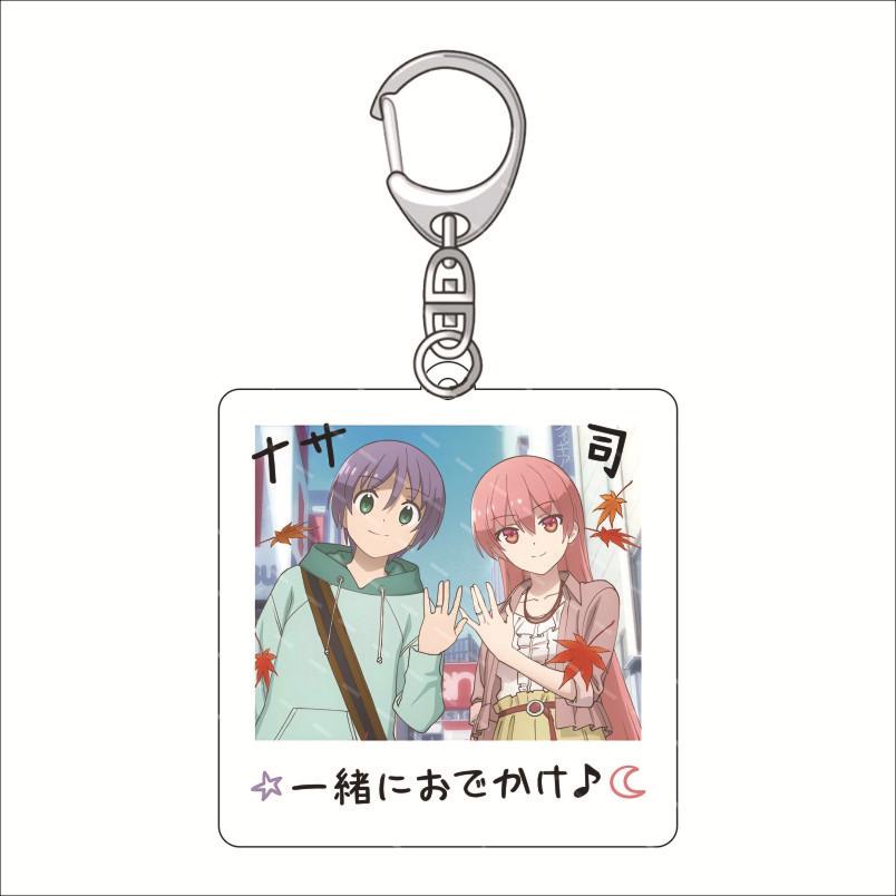 Fly Me To The Moon Yuzaki Nasa Anime Acrylic Fun Keychain Animation Related Products Girls Gifts Key Chain Bag Charms Pendant