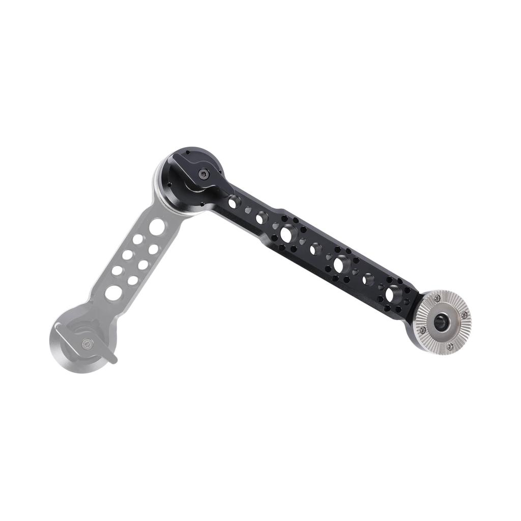 NICEYRIG Rosette Arm ARRI Standard Rosette Extension Arm Compatible with RED URSA Mini ARRI Positioning Hole Standard Arri Rosette Mount Aluminum