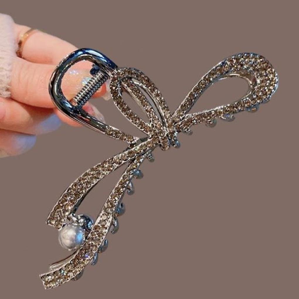 Женская заколка для волос Queen Luxury Cubic