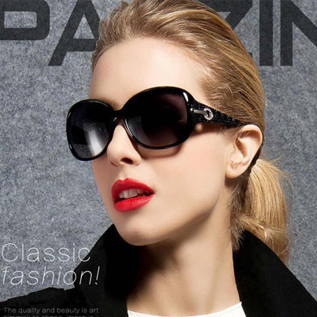 Polarized Sunglasses Women Vintage Driver Sunglass Female Big Frame Sun Glasses New Shades for Women