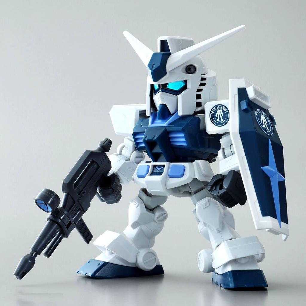Bandai Spirits SD Gundam Cross Silhouette Gundam Base Limited Gundam Silhouette Frame Base Мобильный костюм Gundam RX-78-2 (Кросс-версия.) [Цвет Гандама]