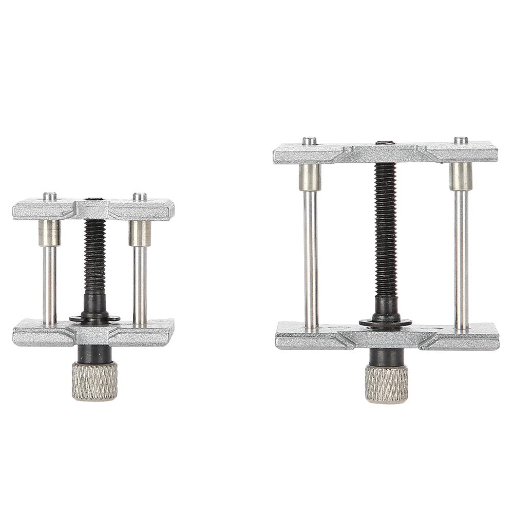 2-местный металлический держатель для часового механизма, инструмент для ремонта и обслуживания часов