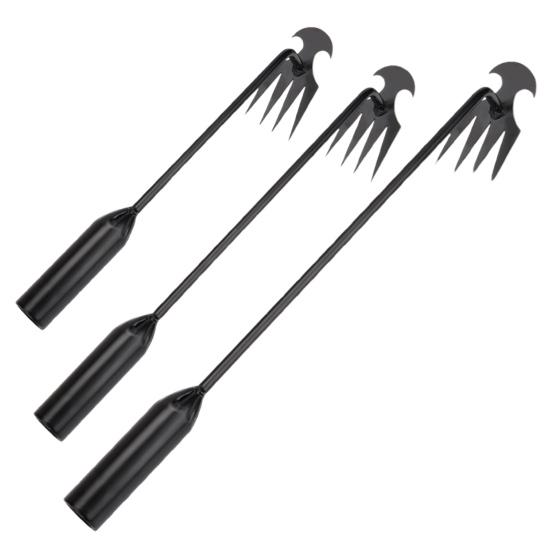 Инструмент для удаления сорняков с длинной ручкой, высокопрочный, устойчивый к коррозии, многоцелевой ручной инструмент для удаления сорняков в саду