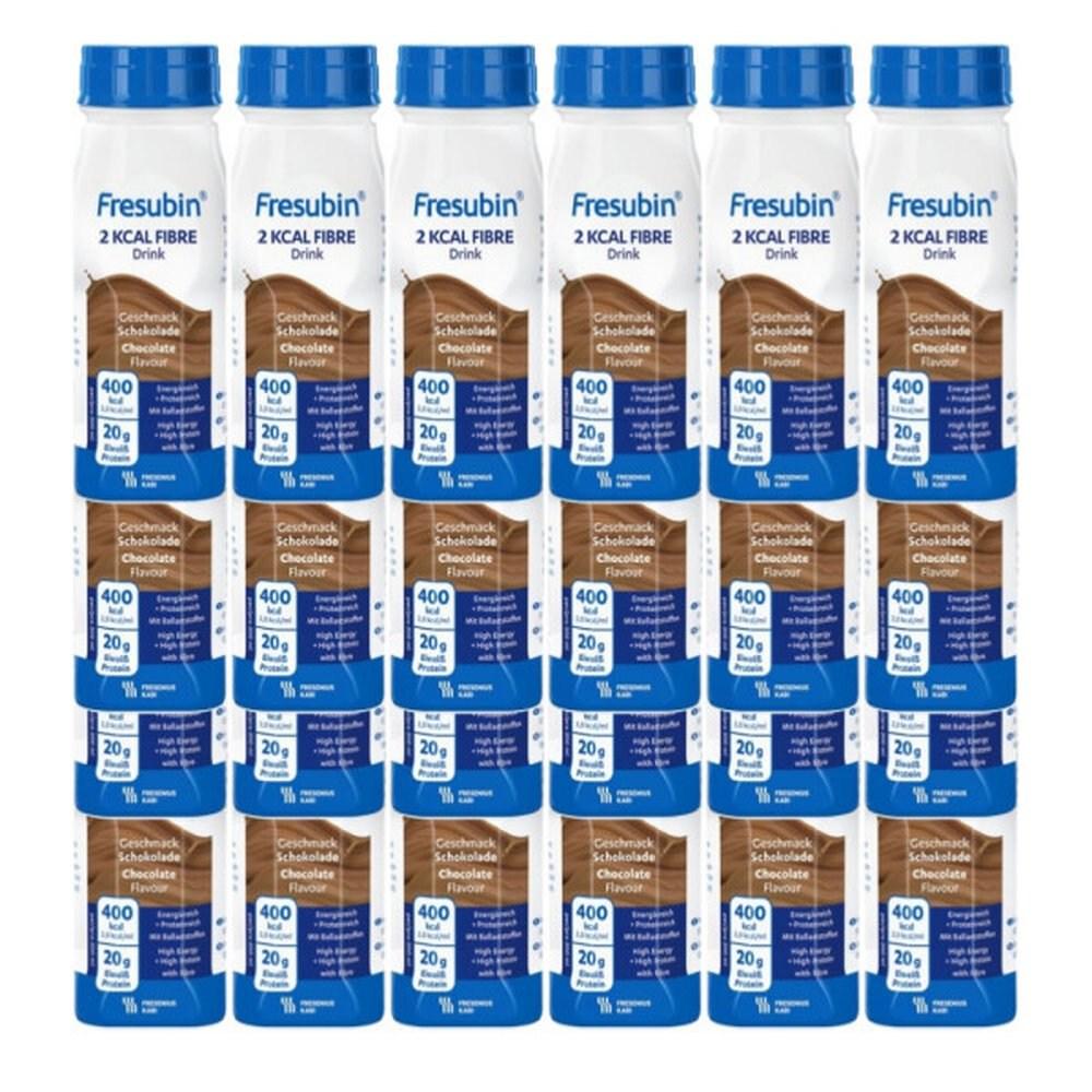 Fresenius kcal Fresubin 2 Fiber Drink Chocolate Flavor 24 pcs 200ml Ingredients: may be subject to change at the | 24 pcs 200ml